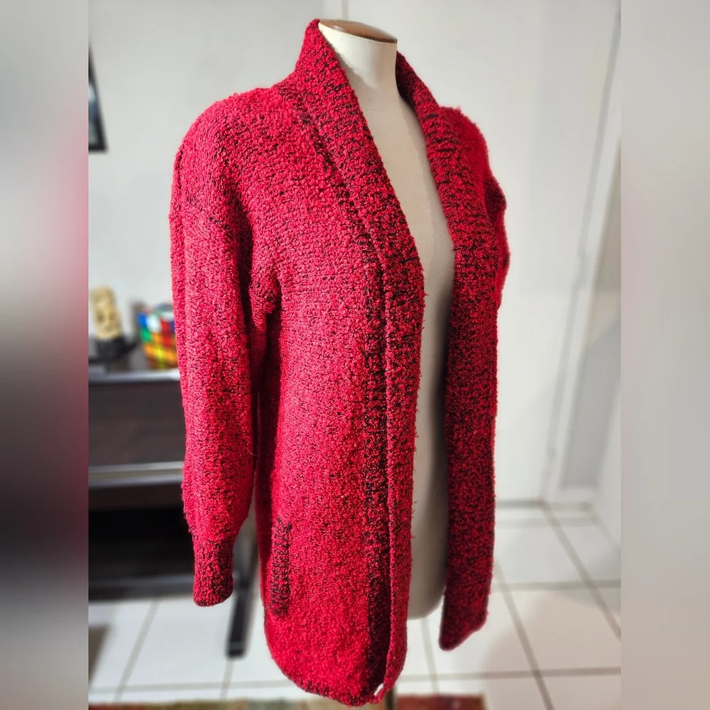 VTG 80s Monto por le Chois Cardigan PS - Picture 2 of 5